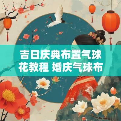 吉日庆典布置气球花教程 婚庆气球布置效果图