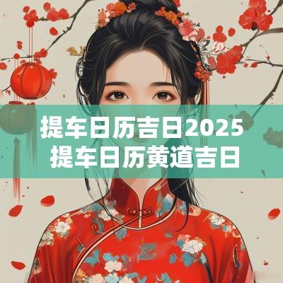 提车日历吉日2025 提车日历黄道吉日查询