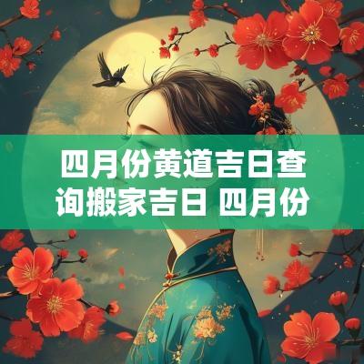 四月份黄道吉日查询搬家吉日 四月份搬家黄道吉日