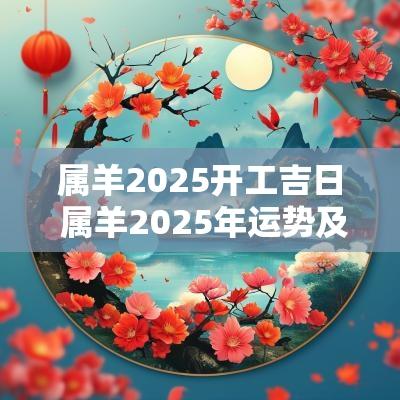 属羊2025开工吉日 属羊2025年运势及运程详解