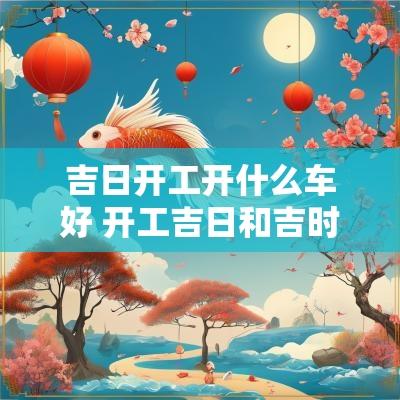 吉日开工开什么车好 开工吉日和吉时