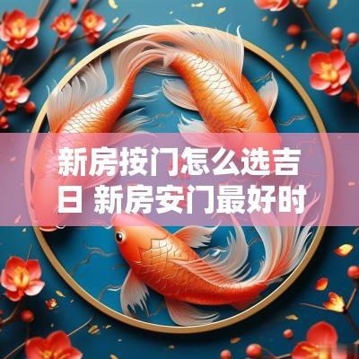 新房按门怎么选吉日 新房安门最好时辰