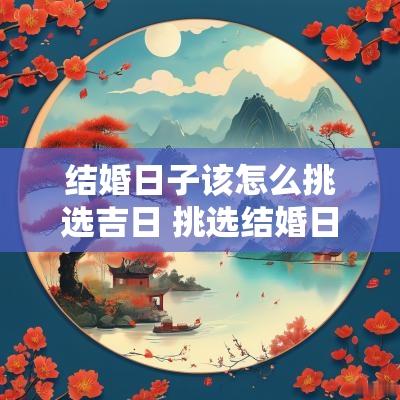 结婚日子该怎么挑选吉日 挑选结婚日子的讲究和禁忌 结婚日子该怎么挑选吉日 挑选结婚日子的讲究和禁忌