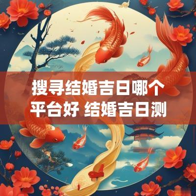 搜寻结婚吉日哪个平台好 结婚吉日测算app