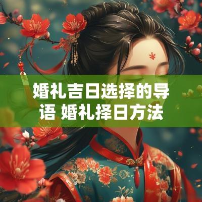 婚礼吉日选择的导语 婚礼择日方法
