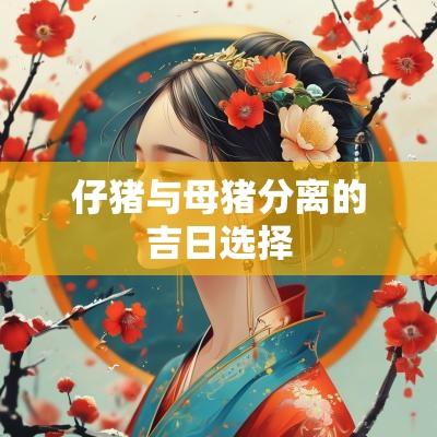 仔猪与母猪分离的吉日选择