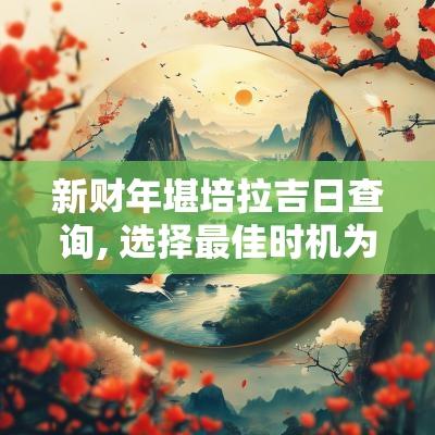 新财年堪培拉吉日查询, 选择最佳时机为您的决策