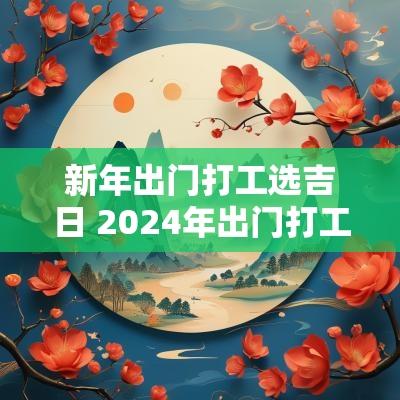 新年出门打工选吉日 2025年出门打工吉日有哪几天