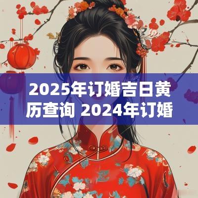 2025年订婚吉日黄历查询 2025年订婚吉日查询老黄历
