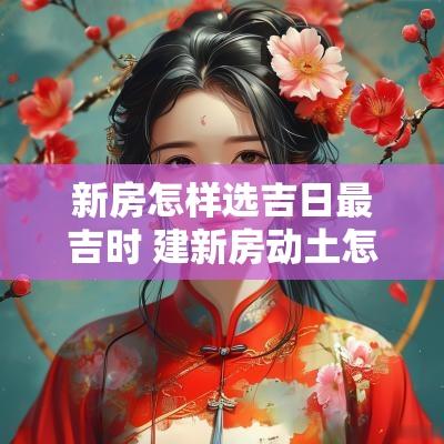 新房怎样选吉日最吉时 建新房动土怎样选吉日吉时