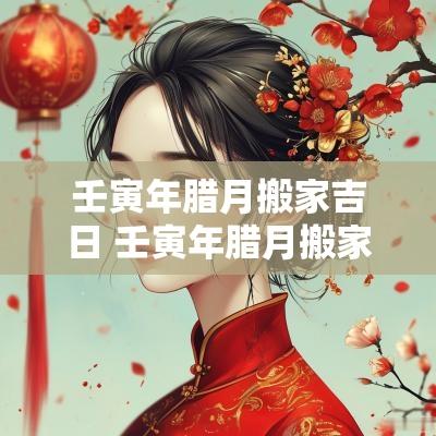 壬寅年腊月搬家吉日 壬寅年腊月搬家吉日查询