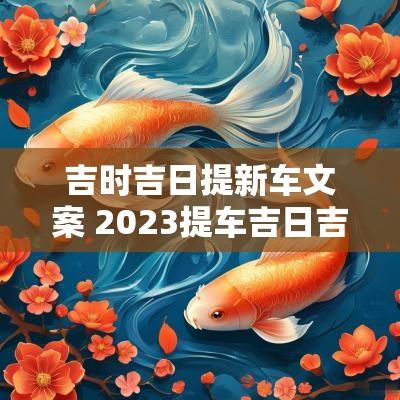 吉时吉日提新车文案 2025提车吉日吉时大全表