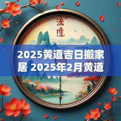 2025黄道吉日搬家居 2025年2月黄道吉日搬家