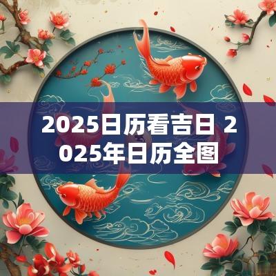 2025日历看吉日 2025年日历全图