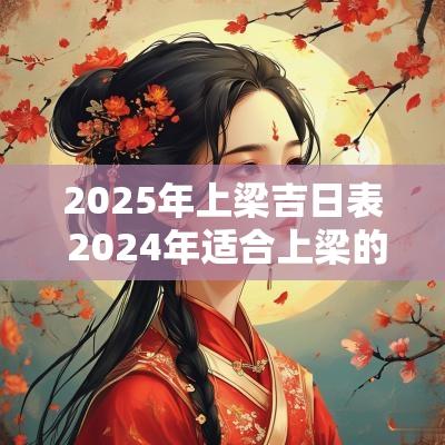 2025年上梁吉日表 2025年适合上梁的日子