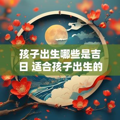 孩子出生哪些是吉日 适合孩子出生的好日子