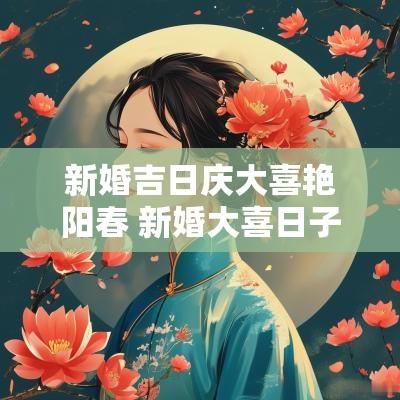 新婚吉日庆大喜艳阳春 新婚大喜日子的吉言