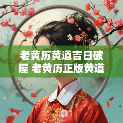 老黄历黄道吉日破屋 老黄历正版黄道吉日