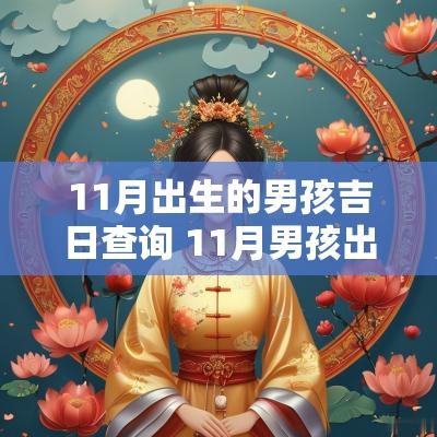 11月出生的男孩吉日查询 11月男孩出生黄道吉日查询2025年