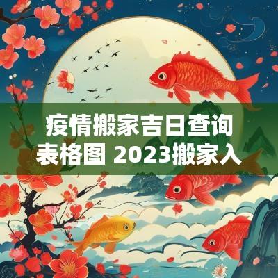 疫情搬家吉日查询表格图 2025搬家入宅吉日查询