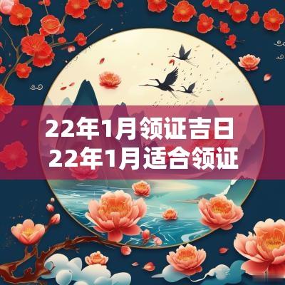 22年1月领证吉日 22年1月适合领证