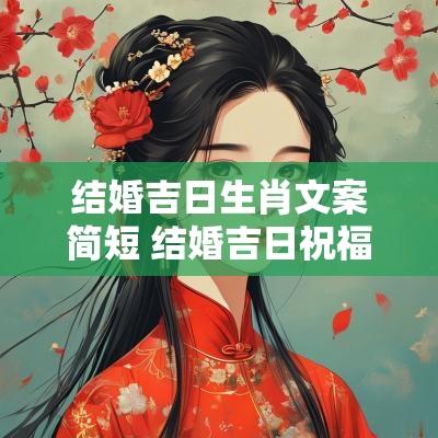 结婚吉日生肖文案简短 结婚吉日祝福语