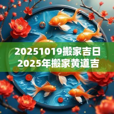 20251019搬家吉日 2025年搬家黄道吉日一览表
