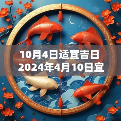 10月4日适宜吉日 2025年4月10日宜忌