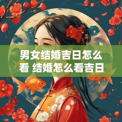 男女结婚吉日怎么看 结婚怎么看吉日