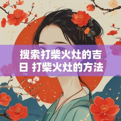 搜索打柴火灶的吉日 打柴火灶的方法