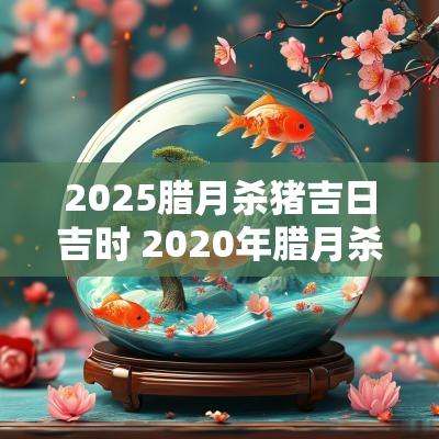 2025腊月杀猪吉日吉时 2025年腊月杀猪的好日子是哪几天