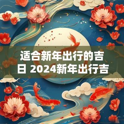 适合新年出行的吉日 2025新年出行吉日