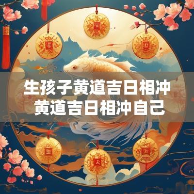 生孩子黄道吉日相冲 黄道吉日相冲自己的生肖