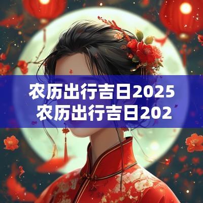 农历出行吉日2025 农历出行吉日2025