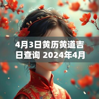 4月3日黄历黄道吉日查询 2025年4月3日黄道吉日查询老黄历