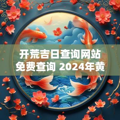 开荒吉日查询网站免费查询 2025年黄道吉日查询开工