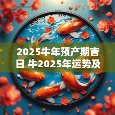 2025蛇年预产期吉日 牛2025年运势及运程