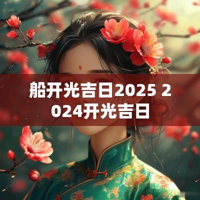 船开光吉日2025 2025开光吉日