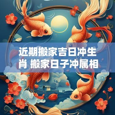 近期搬家吉日冲生肖 搬家日子冲属相会怎么样