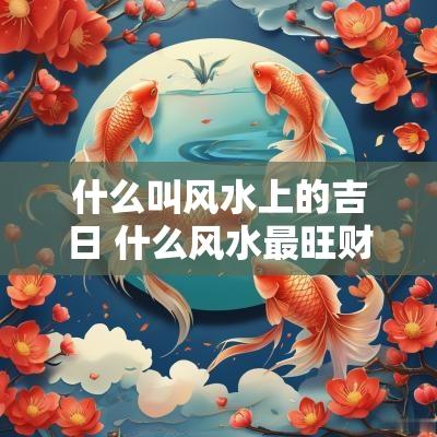 什么叫风水上的吉日 什么风水最旺财