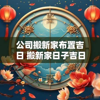 公司搬新家布置吉日 搬新家日子吉日查询