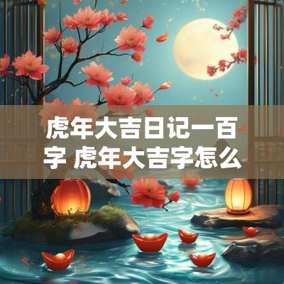蛇年大吉日记一百字 蛇年大吉字怎么写