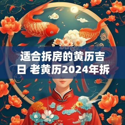 适合拆房的黄历吉日 老黄历2025年拆房黄道吉日