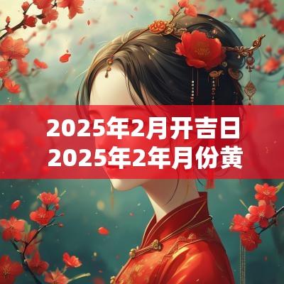 2025年2月开吉日 2025年2年月份黄道吉日