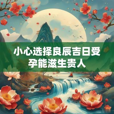 小心选择良辰吉日受孕能滋生贵人