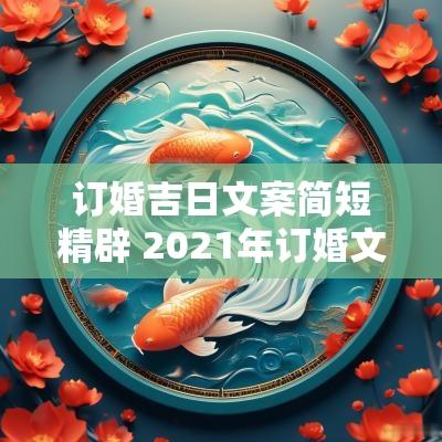 订婚吉日文案简短精辟 2025年订婚文案