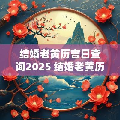 结婚老黄历吉日查询2026 结婚老黄历吉日查询