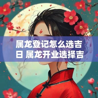 属龙登记怎么选吉日 属龙开业选择吉祥日子