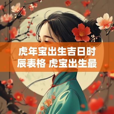 蛇年宝出生吉日时辰表格 虎宝出生最好的时辰 蛇年宝出生吉日时辰表格 虎宝出生最好的时辰
