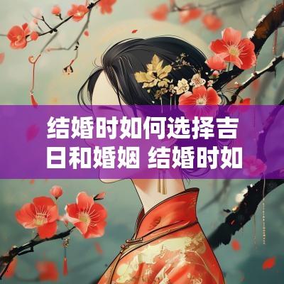 结婚时如何选择吉日和婚姻 结婚时如何选择吉日和婚姻日期